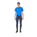 Equestro men's cotton t-shirt equestroxfise - Colore AZZURRO SAVOIA (19-4150)