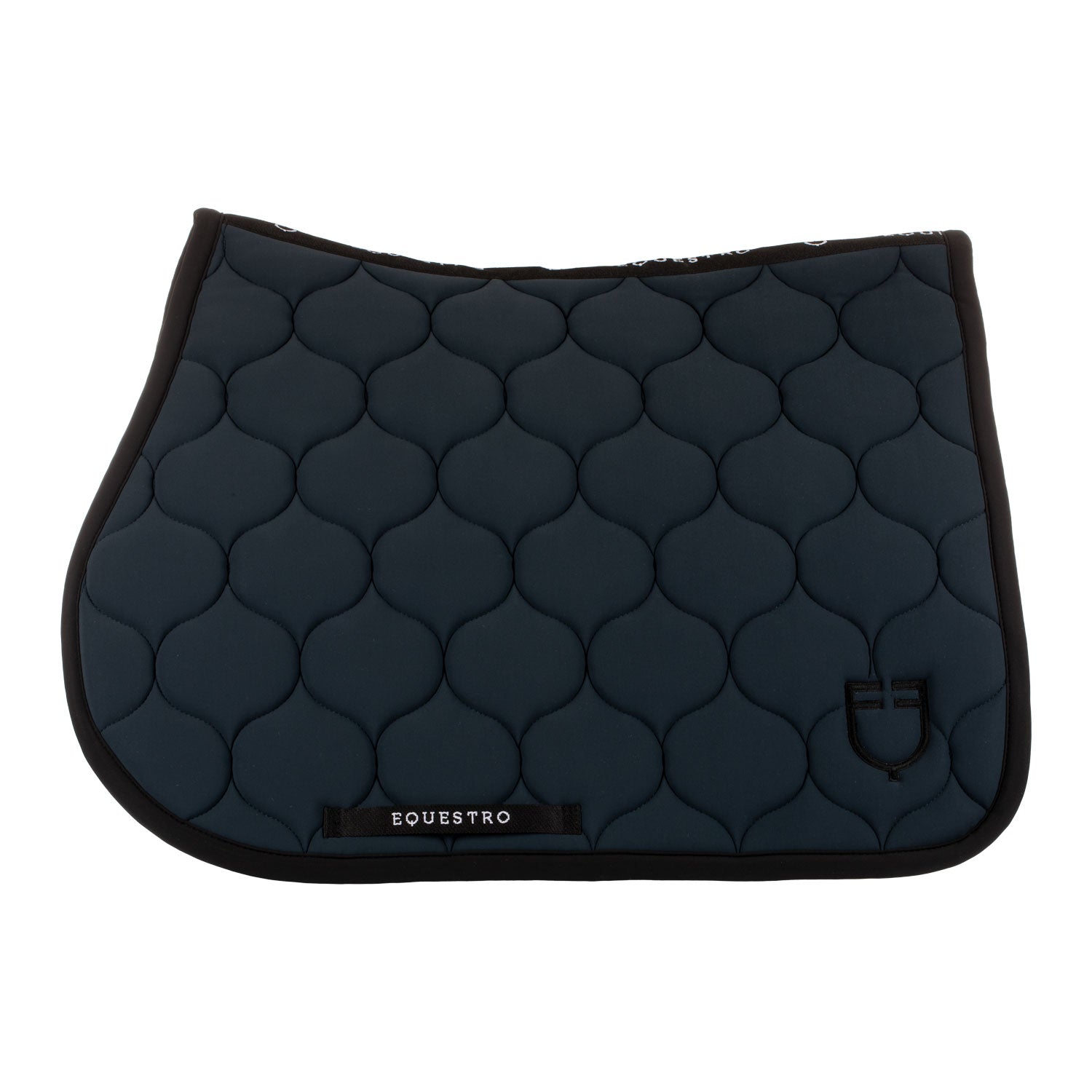 Equestro jumping saddle pad onion jersey black line edition - Colore NAVY BLAZER (19-3923)