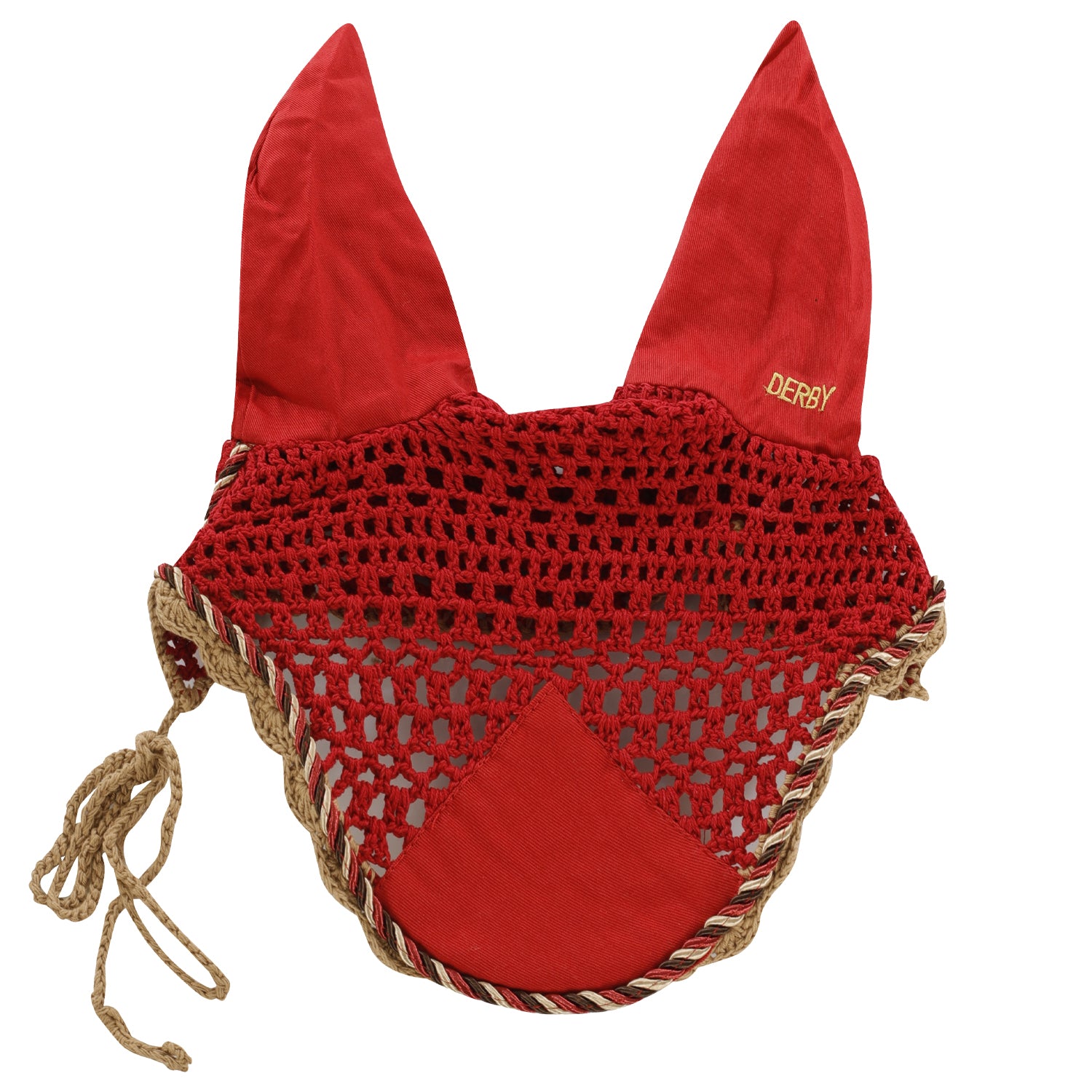 Derby cuffietta c/cordone derby - Colore DARK RED/MULTICOLOR/BEIGE