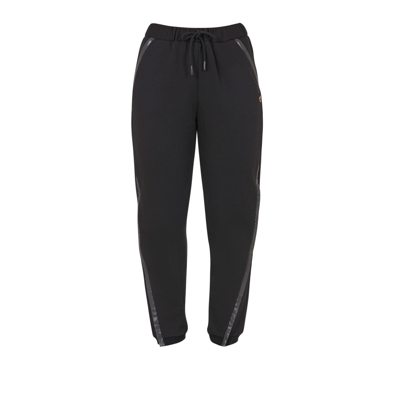 Equestro women's cover pants with side opening - neutra