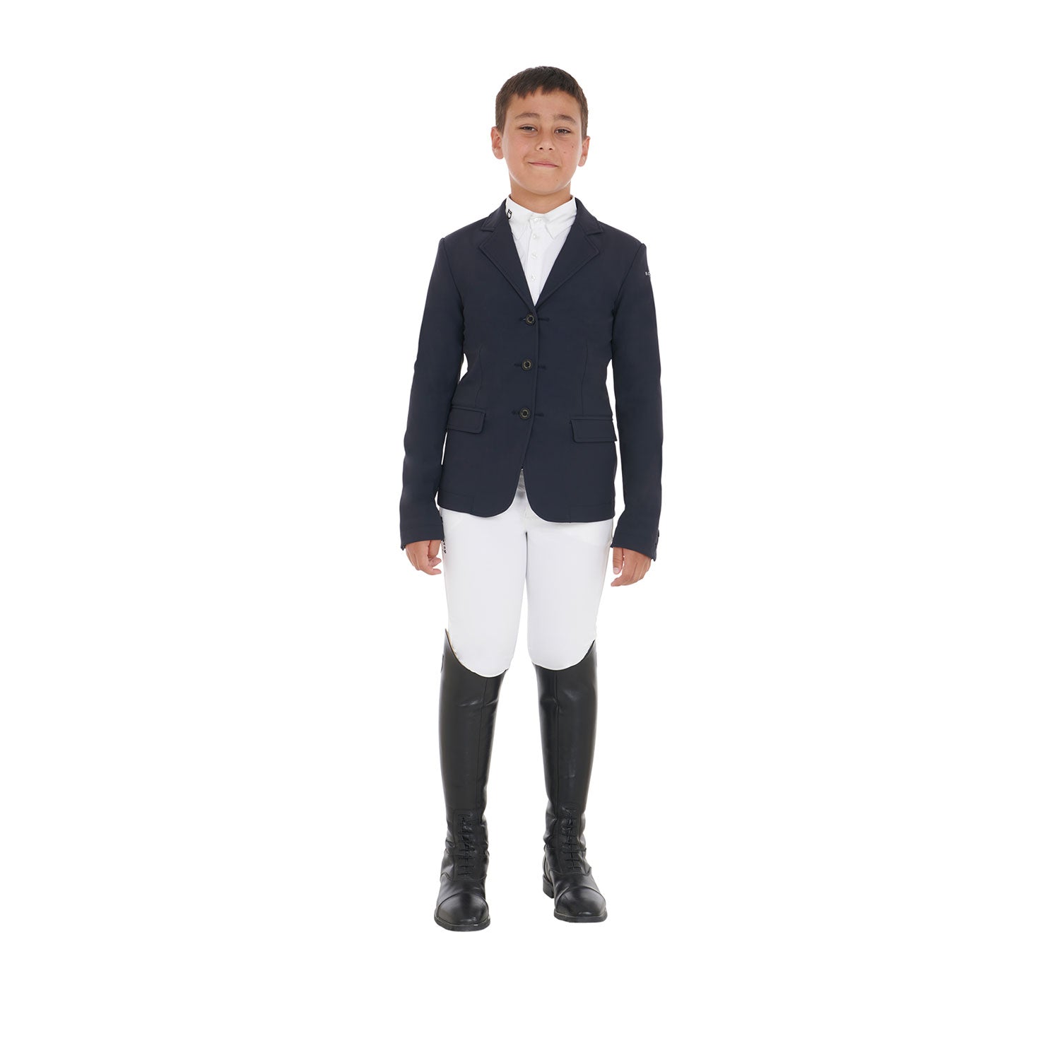 Equestro giacca concorso kid unisex modello reverse - Colore NAVY