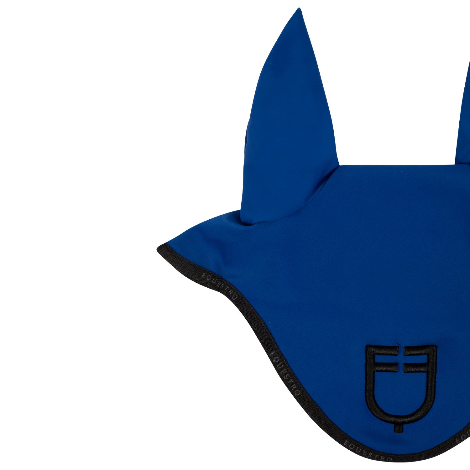 Equestro cuffietta modello gp con logo - Colore SEA/BLACK