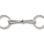 Filetto snodato vuoto in acciaio inox, Spessore imboccatura 20 mm