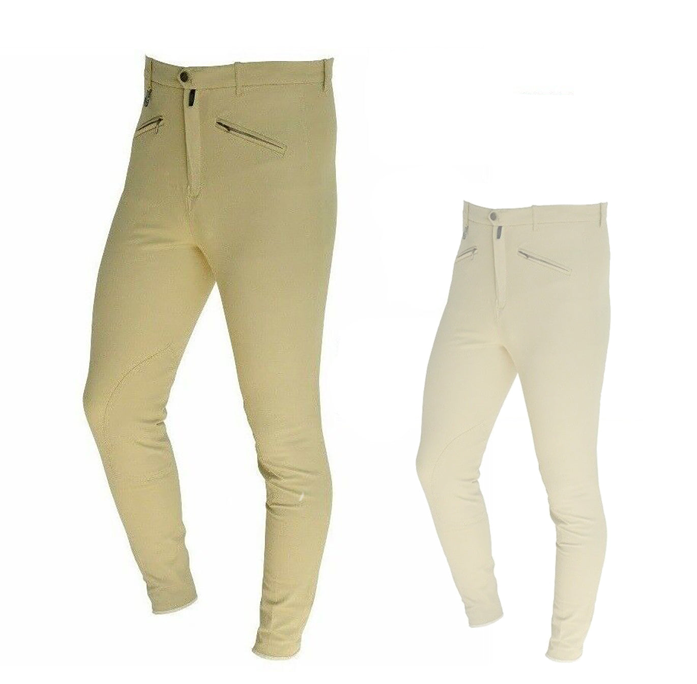Pantalone equitazione da uomo in tessuto tecnico aderente anatomic