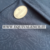 Pantalone equitazione da donna barrakan greta in tessuto tecnico stampato blu