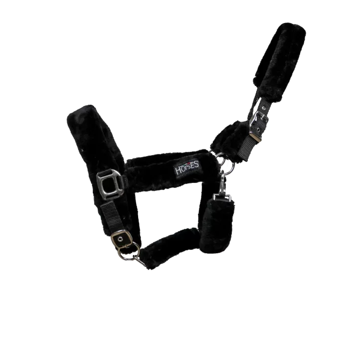 Cavezza in nylon completamente rivestita in pelo sintetico Misura Cob