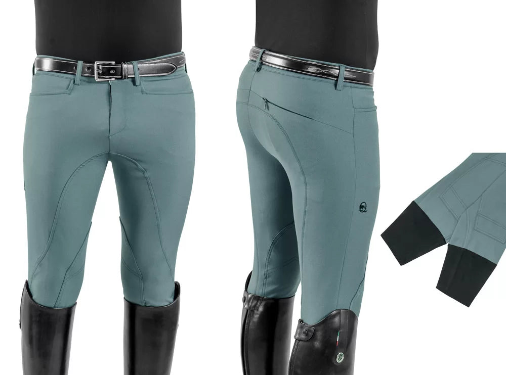 PANTALONE EQUITAZIONE DA UOMO EQUESTRO TUSCANY BIANCO