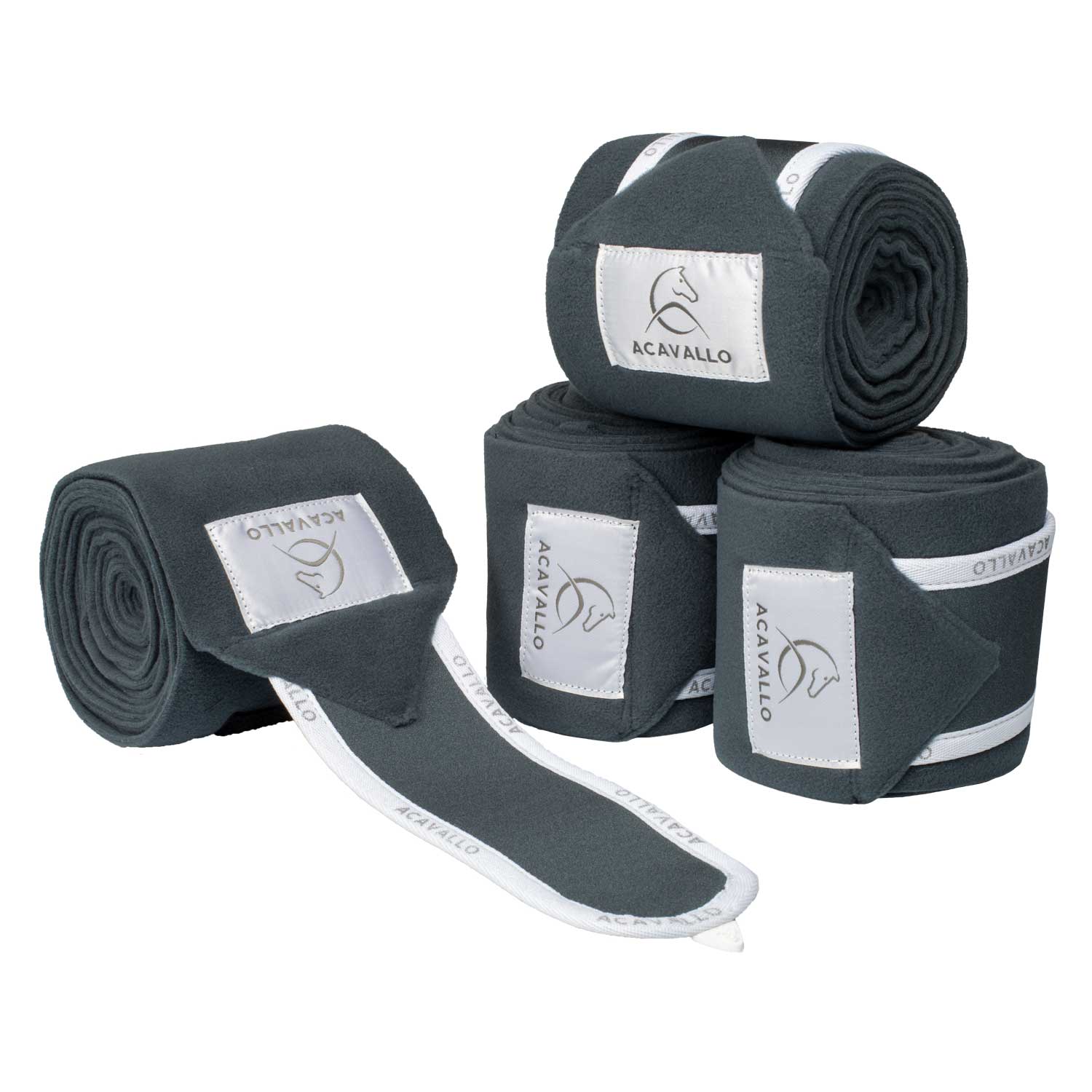 Set 4 Fasce Acavallo in Pile antipilling colored, 15 colori