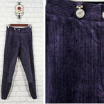 PANTALONE EQUITAZIONE DA BAMBINO / BAMBINA EQUI COMFORT IN VELLUTO COLORE BLU